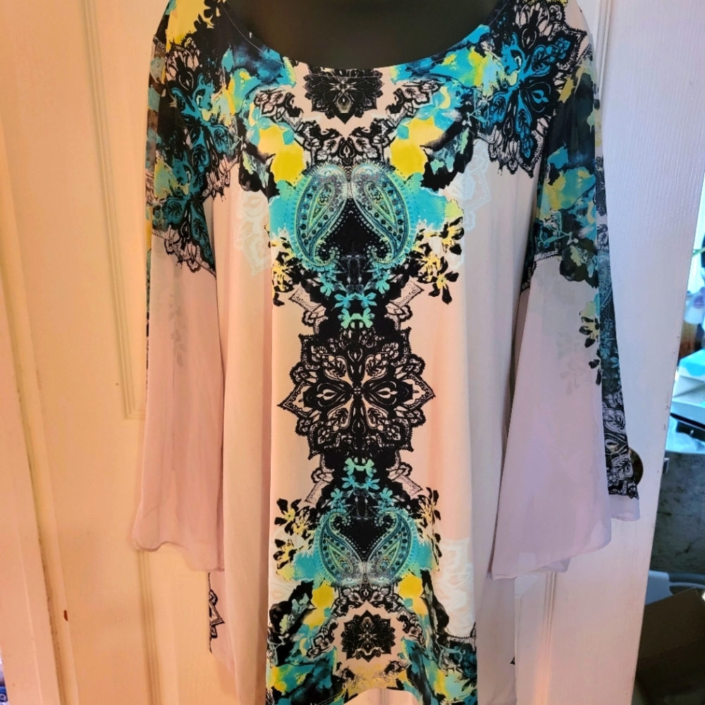 Soft flattering long tunic